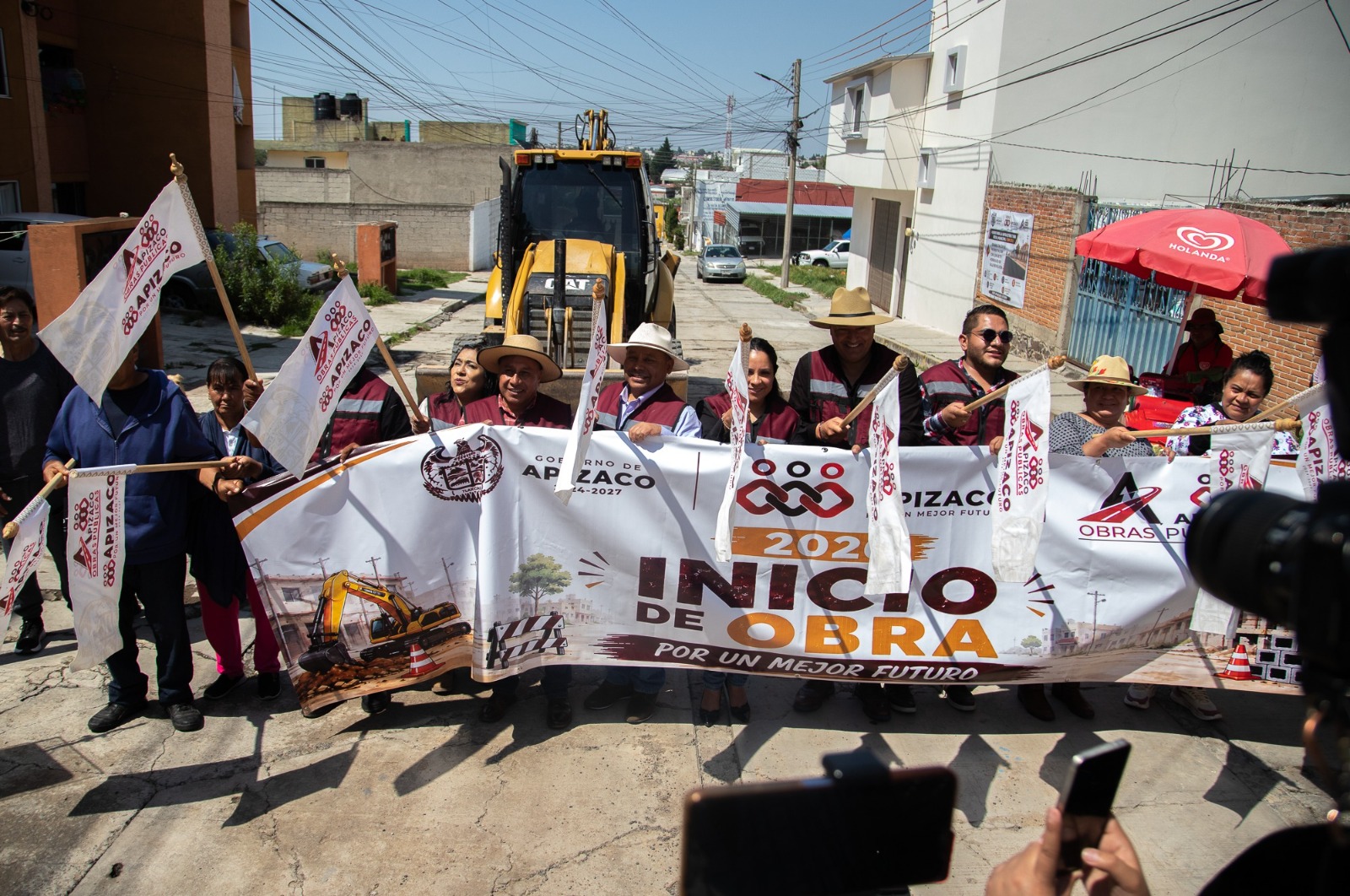 Apizaco continúa transformando sus comunidades con más obra pública y justicia